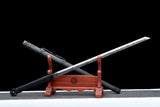 40'' Black Dragon Sharp Straight Spring steel Ninja Sword NJ030