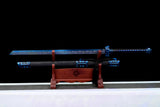 Chinese High Carbon Steel  Tang Dynasty Blue Sword  HW-006