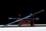 Chinese High Carbon Steel  Tang Dynasty Blue Sword  HW-006