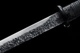 40'' Black Dragon Sharp Straight Spring steel Ninja Sword NJ030