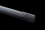 40'' Black Dragon Sharp Straight Spring steel Ninja Sword NJ030