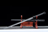 40'' Black Dragon Sharp Straight Spring steel Ninja Sword NJ030