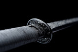40'' Black Dragon Sharp Straight Spring steel Ninja Sword NJ030