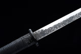 40'' Black Dragon Sharp Straight Spring steel Ninja Sword NJ030