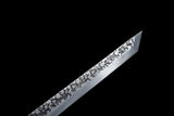 40'' Black Dragon Sharp Straight Spring steel Ninja Sword NJ030