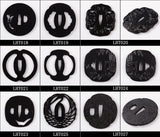 Hand Made Iron Tsuba For Japanese Samurai Swords