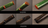 Full Wrapped With Real Rayskin With Horn Mountings Katana Saya