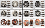 Delicate Alloy Tsuba Suit Hand Guard For Japanese Samurai Swords