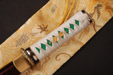 Japanese Samurai Sword Red Blade Folded Steel Tantō ESB300