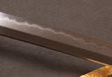 Japanese Samurai Sword Folded Steel Clay Tempered Katana ESD01