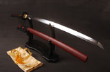 Japanese Samurai Sword Folded Steel Clay Tempered Katana ESD01