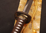 Japanese Samurai Sword High Carbon Steel Clay Tempered Katana ESC01