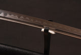 Japanese Samurai Sword Folded Steel Clay Tempered Katana ESD101