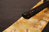 Japanese Samurai Sword Red Blade Folded Steel Katana ESB101