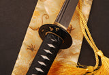 Japanese Samurai Sword Folded Steel Clay Tempered Katana ESD101