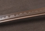 Japanese Samurai Sword Folded Steel Clay Tempered Katana ESD101