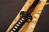 Japanese Samurai Sword Red Blade Folded Steel Katana ESB102