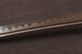 Japanese Samurai Sword Folded Steel Clay Tempered Katana ESD101