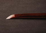 Japanese Samurai Sword Red Blade Folded Steel Katana ESB102