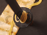 Japanese Samurai Sword Folded Steel Clay Tempered Katana ESD02