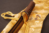 Japanese Samurai Sword Red Blade Folded Steel Tantō ESB302