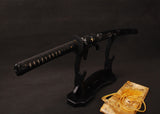 Japanese Samurai Sword Red Blade Folded Steel Katana ESB103