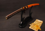 Japanese Samurai Sword Folded Steel Clay Tempered Katana ESD02