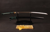 Japanese Samurai Sword Folded Steel Clay Tempered Katana ESD102