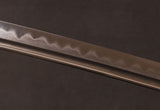 Japanese Samurai Sword Folded Steel Clay Tempered Katana ESD102