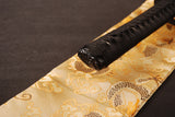 Japanese Samurai Sword Red Blade Folded Steel Katana ESB103