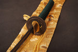 Japanese Samurai Sword Folded Steel Clay Tempered Katana ESD102