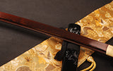 Japanese Samurai Sword Red Blade Folded Steel Katana ESB103