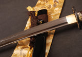 Japanese Samurai Sword High Carbon Steel Clay Tempered Katana ESC101
