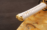 Japanese Samurai Sword Folded Steel Clay Tempered Katana ESD03