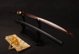 Japanese Samurai Sword Red Blade Folded Steel Katana ESB104