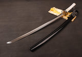 Japanese Samurai Sword Folded Steel Clay Tempered Katana ESD03