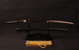 Japanese Samurai Sword Red Blade Folded Steel Katana ESB104