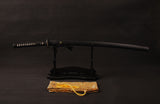 Japanese Samurai Sword Red Blade Folded Steel Katana ESB104
