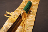 Japanese Samurai Sword Red Blade Folded Steel Tantō ESB303