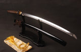 Japanese Samurai Sword Folded Steel Clay Tempered Katana ESD103