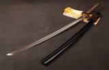 Japanese Samurai Sword Folded Steel Clay Tempered Katana ESD103