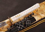 Japanese Samurai Sword High Carbon Steel Clay Tempered Katana ESC103