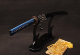 Japanese Samurai Sword Folded Steel Clay Tempered Katana ESD104