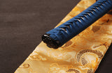 Japanese Samurai Sword Folded Steel Clay Tempered Katana ESD104