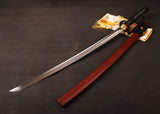 Japanese Samurai Sword High Carbon Steel Clay Tempered Katana ESC106