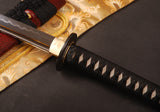 Japanese Samurai Sword High Carbon Steel Clay Tempered Katana ESC106