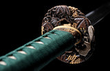 Japanese Samurai Sword High Carbon Steel Clay Tempered Katana SHIJIAN180501