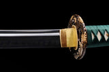 Japanese Samurai Sword High Carbon Steel Clay Tempered Katana SHIJIAN180501