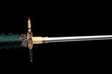 Japanese Samurai Sword High Carbon Steel Clay Tempered Katana SHIJIAN180501