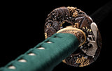Japanese Samurai Sword High Carbon Steel Clay Tempered Katana SHIJIAN180501